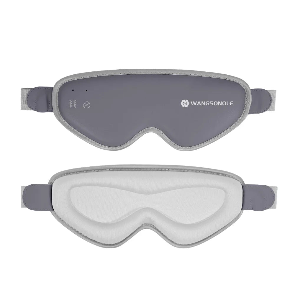 3D Heated Eye Sleep Mask Electric Vibration Eye Massager Blindfold For Dry Eye Relieves Blepharitis Eye Spa Care Tool